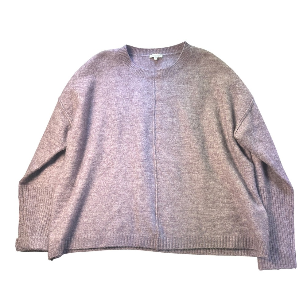 Legendary Outfitters XL‎ Crew Neck Knit Sweater Pullover Purple oversize